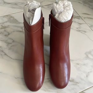 NWT Cole Haan booties | size 8 | cognac brown leather | boots women’s